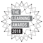 The Learning Awards 2018 award badge